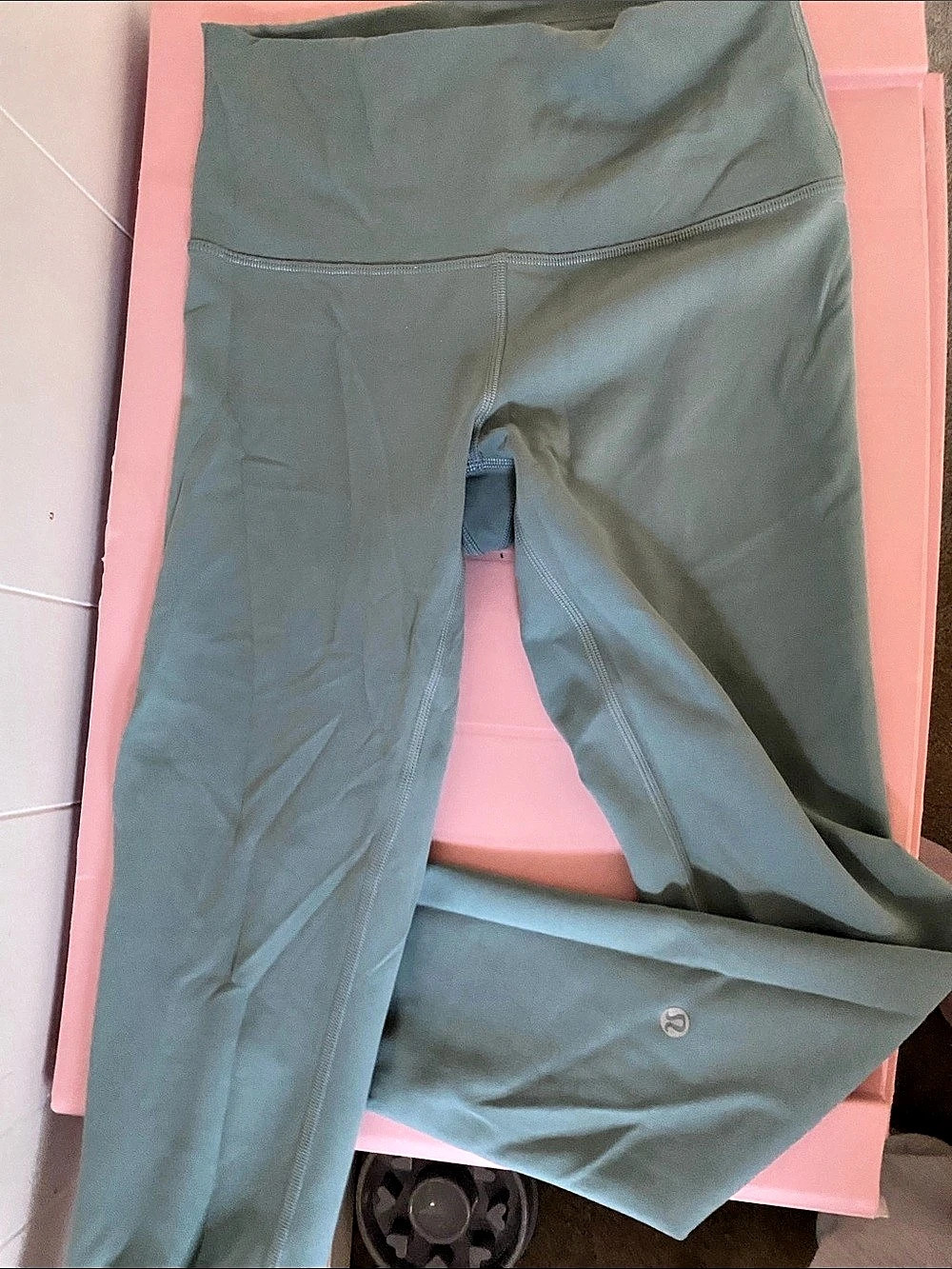 Lululemon Wunder Train High-Rise Tight 25" blue Leggings Size 6